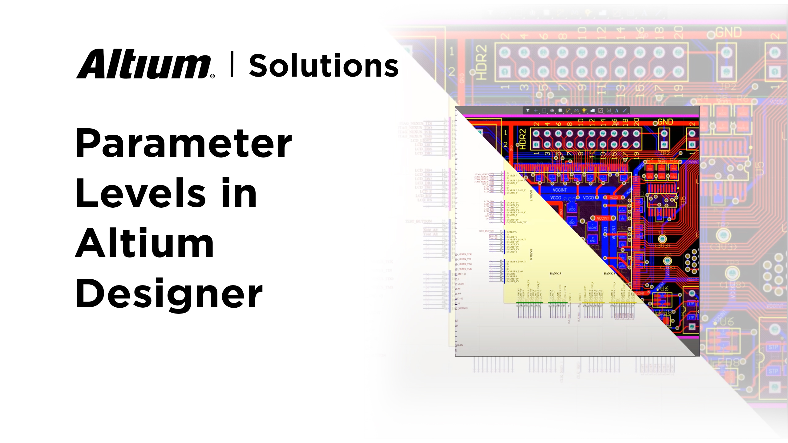 Altium's Parameter Table Editor Lets You Control Your